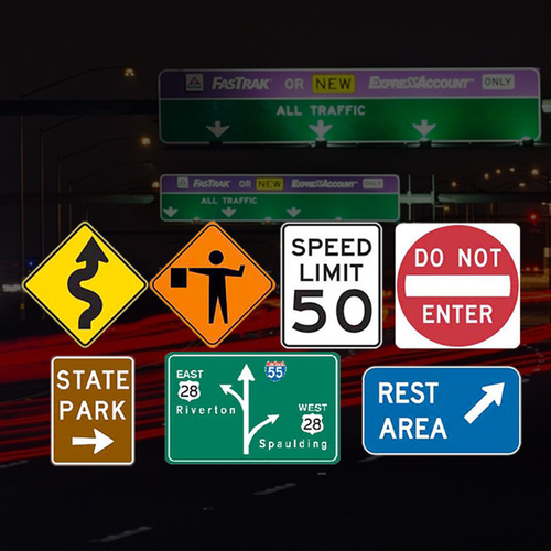 Feuilles réfléchissantes : Solutions d'application pour la signalisation routière et de sécurité routière