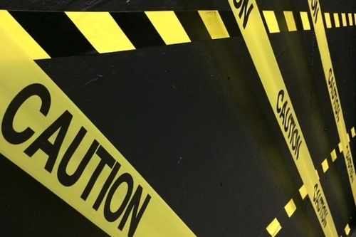 Dernières solutions de l'entreprise Demande de bande réfléchissante jaune et noire