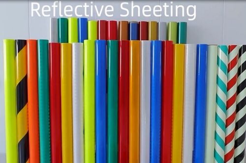 Dernières solutions de l'entreprise What Types Of Reflective Sheeting Are Available?