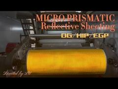 1.22*45.72m Ruloir rétro-prismatique de feuille réfléchissante pour la sécurité routière