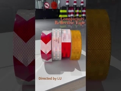 Tape réfléchissante en PET prismatique 2'X150ft ECE 104r pour camions