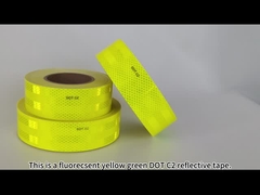 Autos de sécurité camions vélo route rouleaux prismatiques DOT C2 ruban adhésif réfléchissant