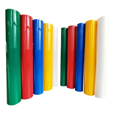 4x150FT Micro argent jaune film de feuille de vinyle réfléchissante pour les panneaux de signalisation