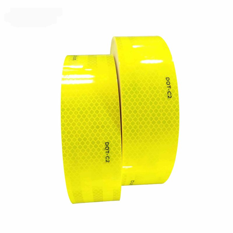 Tape réfléchissante fluorescente jaune vert orange pour camionnettes OEM