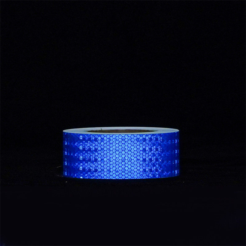 Tape de radium réfléchissante sur mesure en PVC en grille de cristal