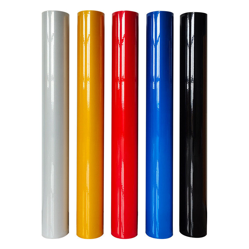 1.24*45.7m PET 5100 ingénieur de qualité rétro-réfléchissante feuille réflectrice vinyle rouleau