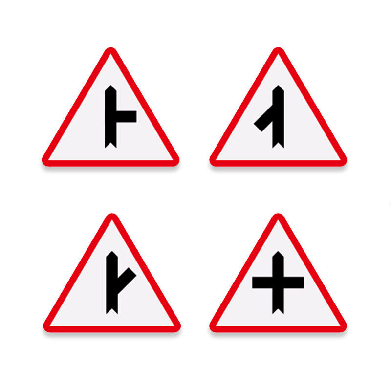 Signes de circulation réfléchissants obligatoires personnalisés Triangle octogonal