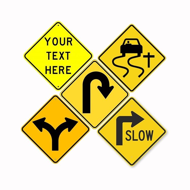 Indicateur d'avertissement de circulation informatif pour la sécurité routière