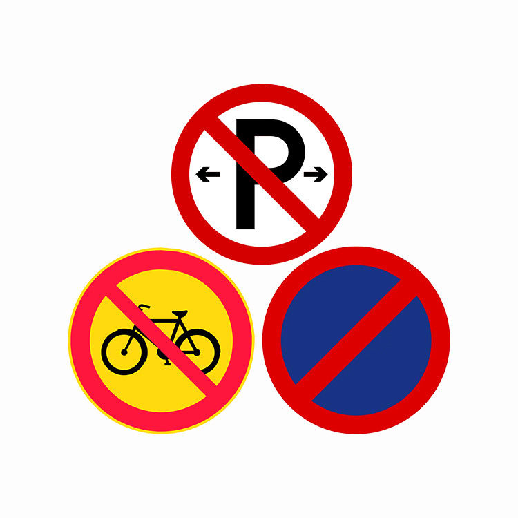 Signes d'avertissement de danger à haute intensité ralentir, arrêter Signes rétroréfléchissants pour l'allée