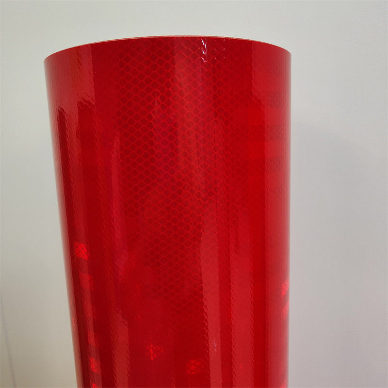 ASTM D4956 Matériau réfléchissant rouge de type II de qualité EGP pour les panneaux de signalisation routière