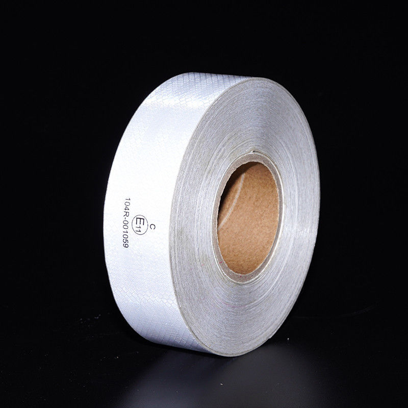 Tape rétro-réfléchissante pour véhicules à rouleau de radium de sécurité auto-adhésif de 2 pouces