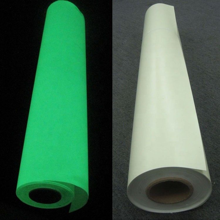 2 à 12h Ligne photoluminescente auto-adhésive imperméable à l'eau 1,22*45,72m pour signe de sécurité
