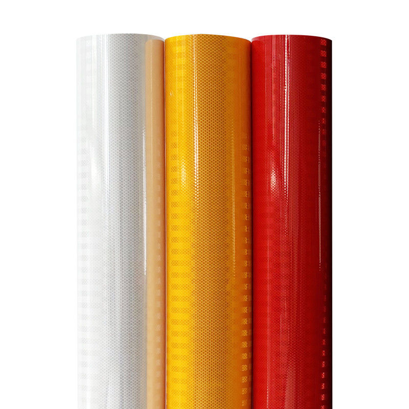 ASTM D4956 Matériau réfléchissant rouge de type II de qualité EGP pour les panneaux de signalisation routière