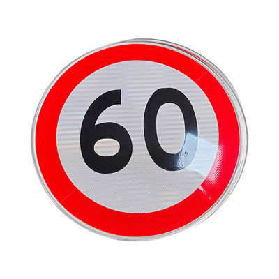 Bon prix Limite de vitesse Signes rétroréfléchissants Arrêtez Symbole de circulation Forme ronde en ligne