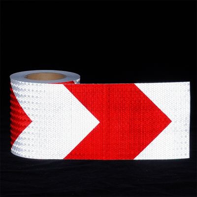 Bon prix Tape d'avertissement réfléchissante en PVC à grille cristalline étanche pour véhicule en ligne