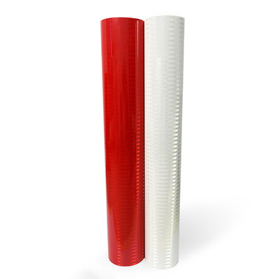 Bon prix Rode à haute intensité prismatique à feuille réfléchissante en rouleau imprimable OEM flexible en ligne