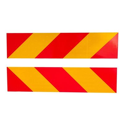 Bon prix Marquages de visibilité du véhicule réfléchissants sensibles à la pression Adhésif sur plaque de marquage en ligne