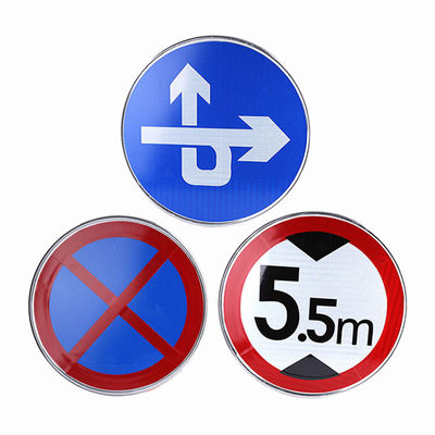 Bon prix Signes de circulation réfléchissants obligatoires OEM Limite de vitesse pour l'avertissement de sécurité routière en ligne