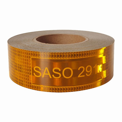 Bon prix Tape réfléchissante SASO 2913 en rouleau de ruban de radium jaune en ligne