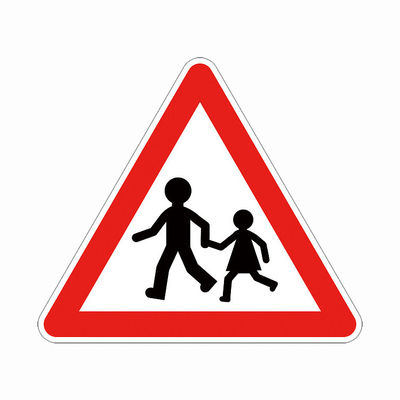 Bon prix Panneaux de signalisation routière réfléchissants personnalisés en aluminium pour la circulation ferroviaire et les chantiers, panneaux d'avertissement de circulation en ligne