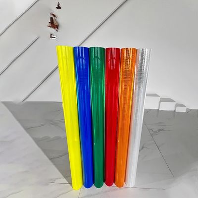 Bon prix Vinyle à feuille réfléchissante en diamant PMMA à haute visibilité pour les panneaux de signalisation routière en ligne