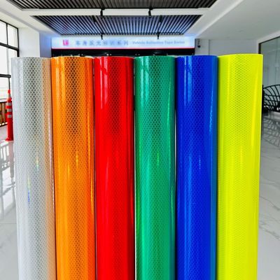 Bon prix Vinyle rétroréfléchissant de qualité diamantée micro prismatique autoadhésif ASTM en ligne
