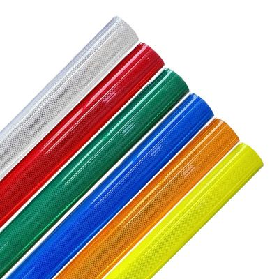 Bon prix Film rétroréflecteur diamanté à haute visibilité durable pour les panneaux de signalisation en ligne