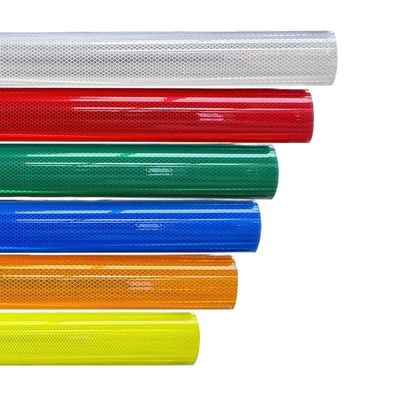 Bon prix Rouleau de feuille réfléchissante de qualité diamant imprimable pour les panneaux de signalisation routière permanents en ligne