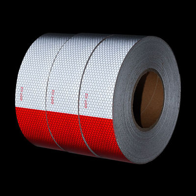 Bon prix Tape réfléchissante DOT autoadhésive à perles de verre pour véhicule pour avertissement de sécurité en ligne