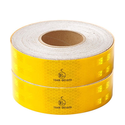 Bon prix Pet adhésif sur mesure autocollant en vinyle rouleau de sécurité coffre rétro ECE 104r ruban adhésif réfléchissant en ligne