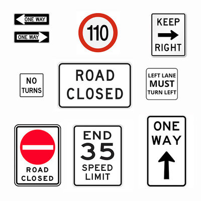 Bon prix Octangle d'aluminium sans rouille Pas de virage Ne pas entrer dans la route Fermé panneau de signalisation rétro-réfléchissant en ligne