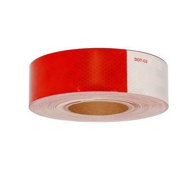 Bon prix Tape réfléchissante rouge et blanc DOT C2 pour camions en ligne