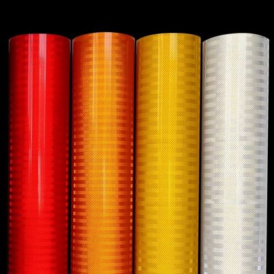 Bon prix 1.22m Folie réfléchissante microprismatique de qualité diamants pour les panneaux de signalisation en ligne