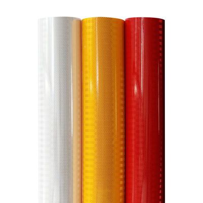Bon prix ASTM D4956 Matériau réfléchissant rouge de type II de qualité EGP pour les panneaux de signalisation routière en ligne
