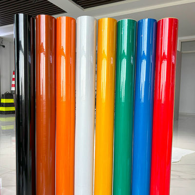 Bon prix 1.24x45.72 m Perles de verre de qualité publicitaire Type feuille réflective acrylique Ruloir de vinyle 5200 Durabilité 5 ans pour l'impression par sécrétion en ligne