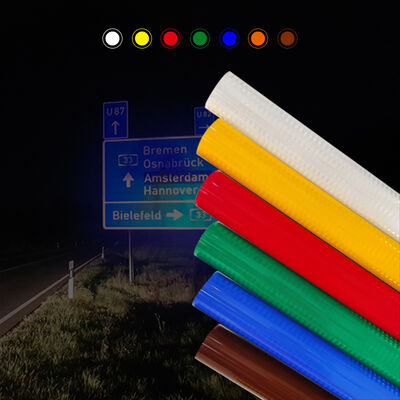 Bon prix Bande réfléchissante ASTM D4956 Type II EGP avec durée de vie extérieure de 7 ans et adhésif sensible à la pression en ligne