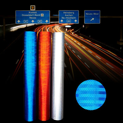 Bon prix EN12899 RA1 / ASTM D4956 Carte réfléchissante prismatique de niveau ingénieur de type II avec une durabilité de 7 ans pour les panneaux de signalisation routière en ligne